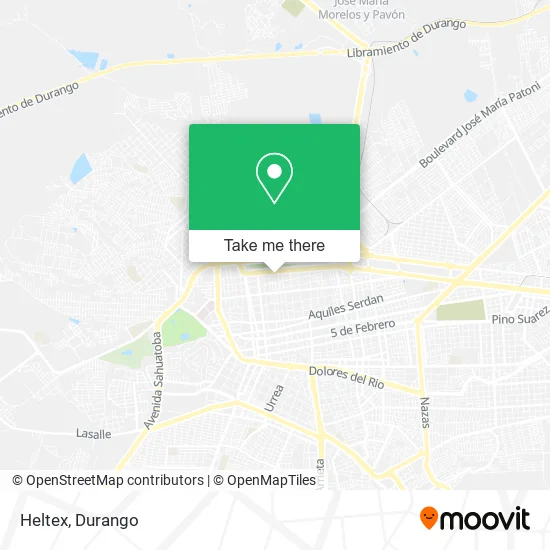 Mapa de Heltex