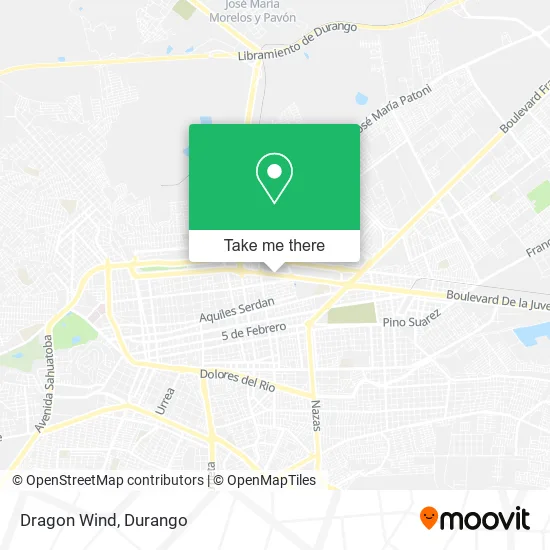 Dragon Wind map