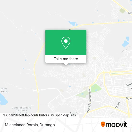 Miscelanea Romis map