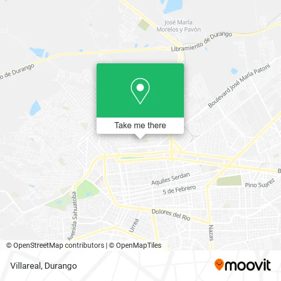 Villareal map