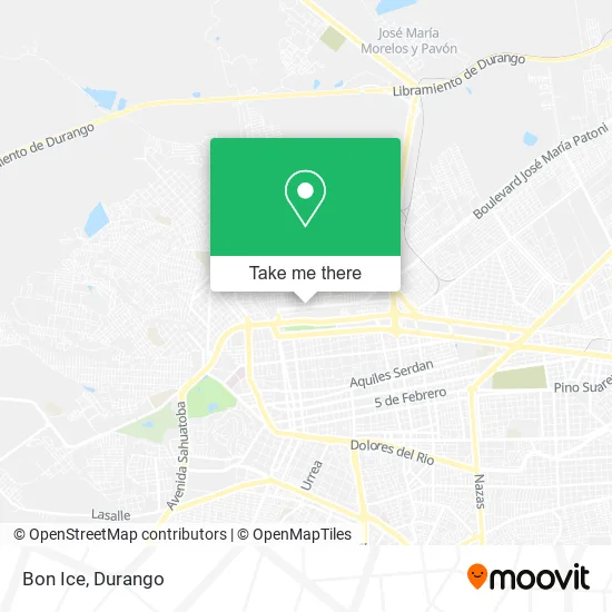 Mapa de Bon Ice