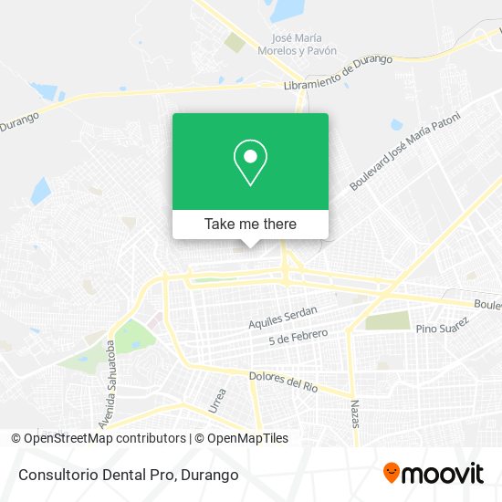 Mapa de Consultorio Dental Pro