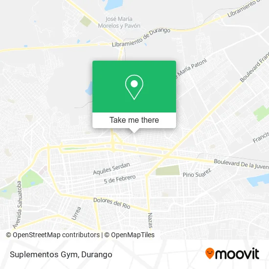 Mapa de Suplementos Gym