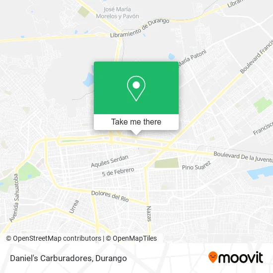 Mapa de Daniel's Carburadores