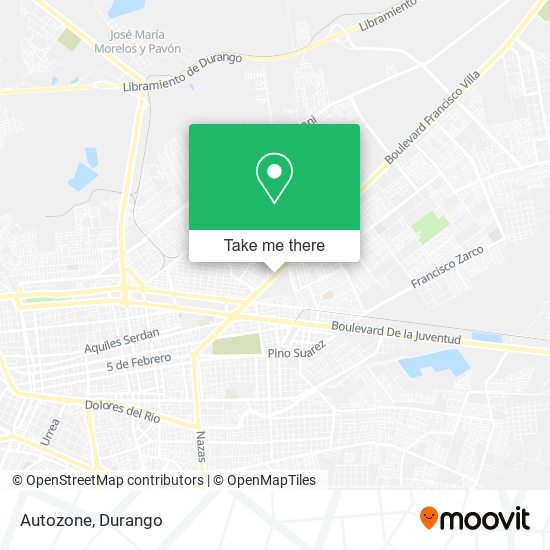 Autozone map