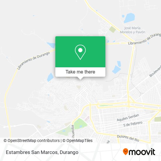 Estambres San Marcos map