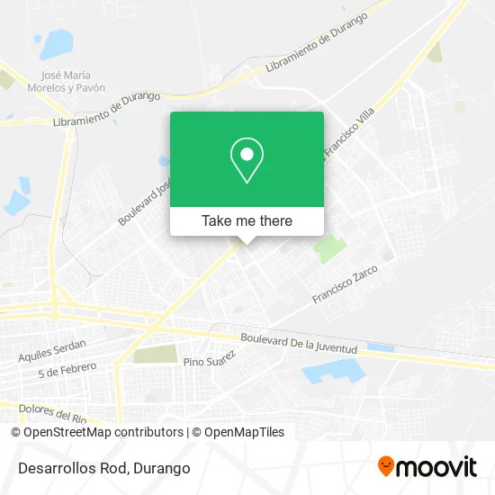 Desarrollos Rod map