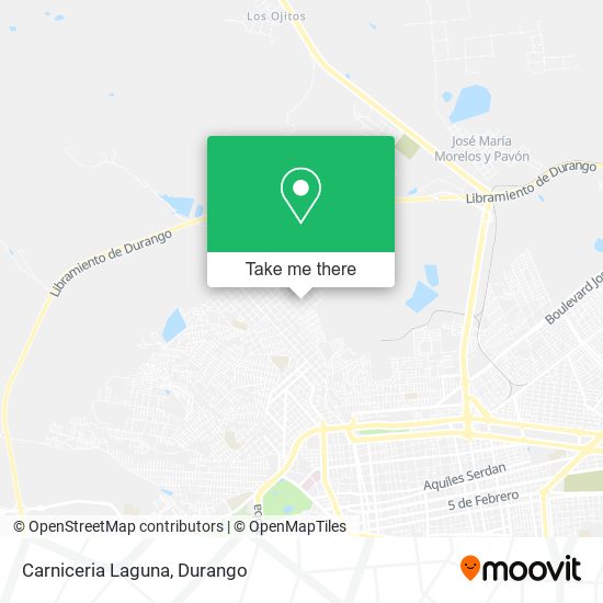 Carniceria Laguna map