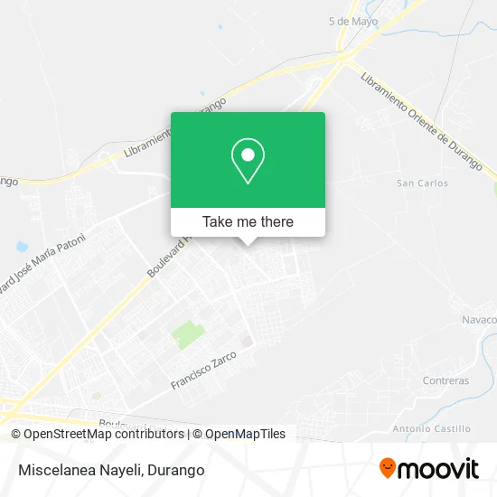 Mapa de Miscelanea Nayeli