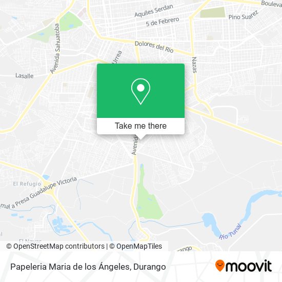 Papeleria Maria de los Ángeles map