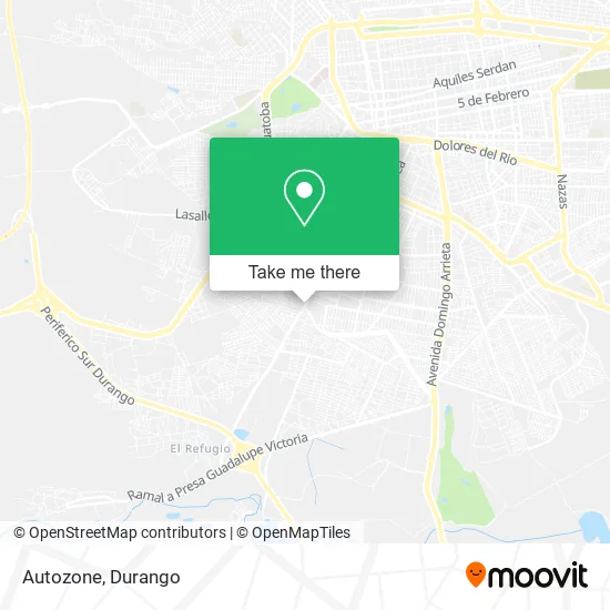 Autozone map