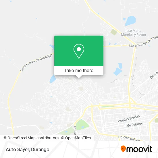 Auto Sayer map