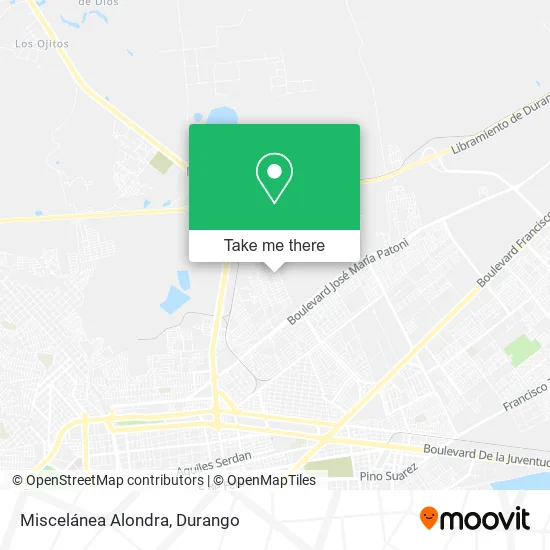 Miscelánea Alondra map