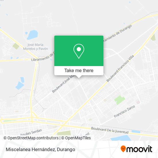 Miscelanea Hernández map