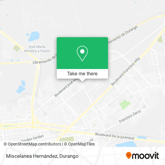 Miscelanea Hernández map