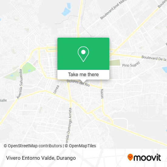 Mapa de Vivero Entorno Valde