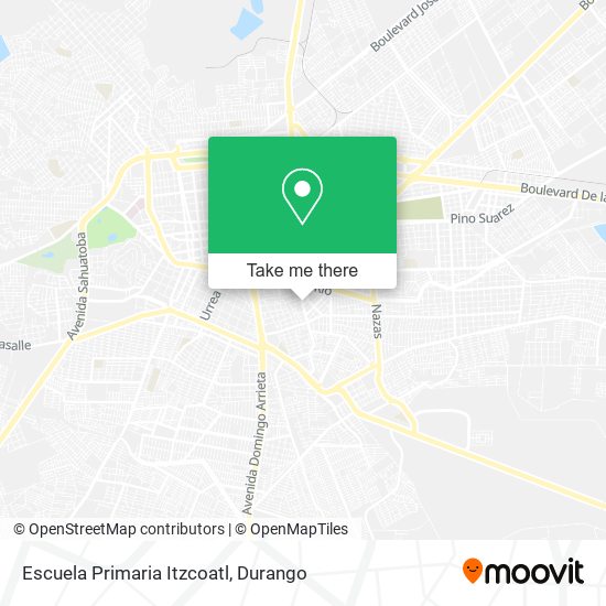 Escuela Primaria Itzcoatl map