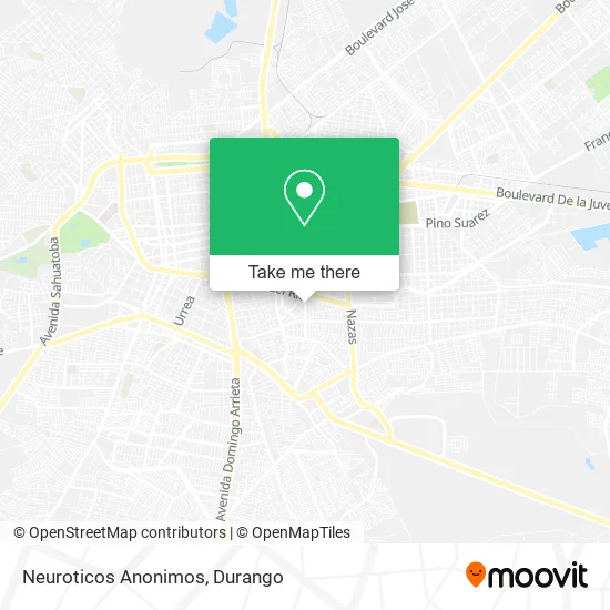 Mapa de Neuroticos Anonimos