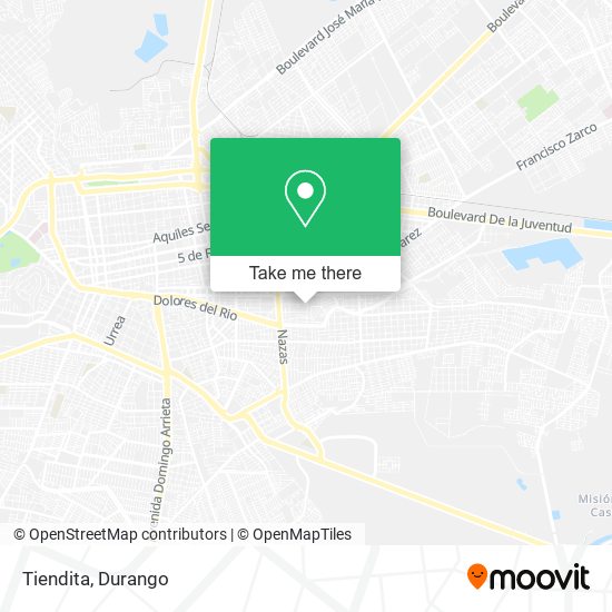 Tiendita map