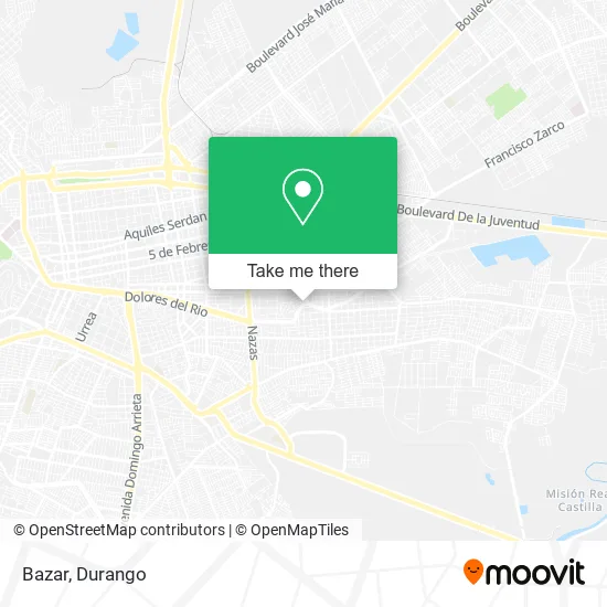 Mapa de Bazar