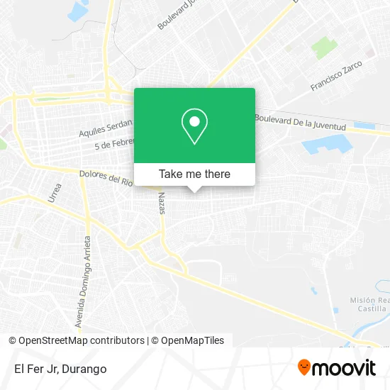 El Fer Jr map