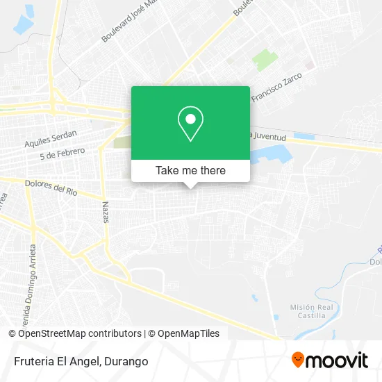 Fruteria El Angel map