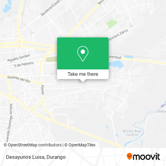 Desayunos Luisa map