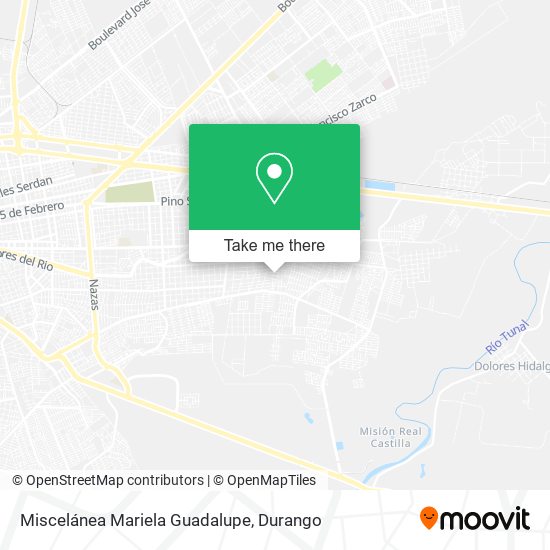 Miscelánea Mariela Guadalupe map