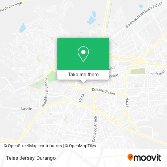 Mapa de Telas Jersey