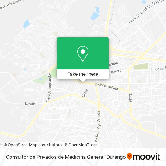 Mapa de Consultorios Privados de Medicina General