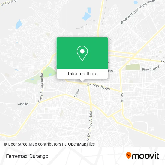 Mapa de Ferremax