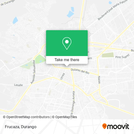 Mapa de Frucaza