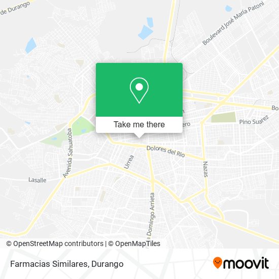 Farmacias Similares map