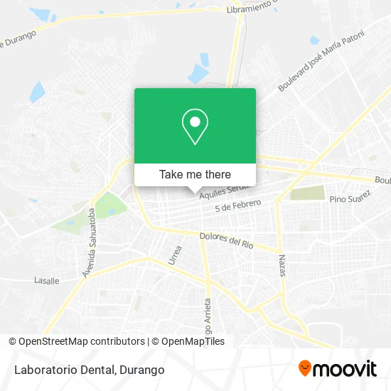 Laboratorio Dental map