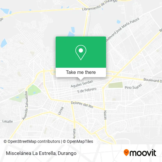 Mapa de Miscelánea La Estrella
