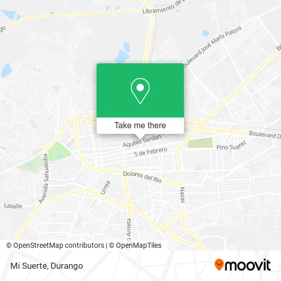 Mi Suerte map