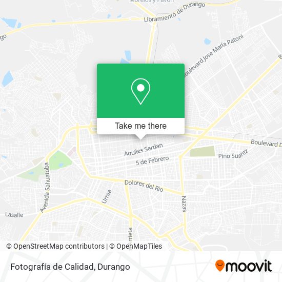 Mapa de Fotografía de Calidad