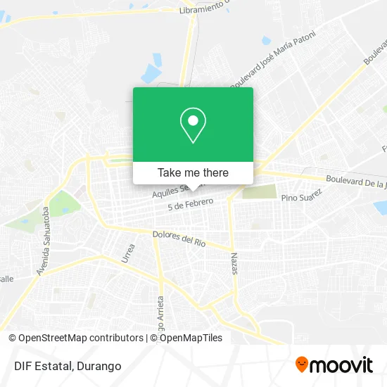 Mapa de DIF Estatal