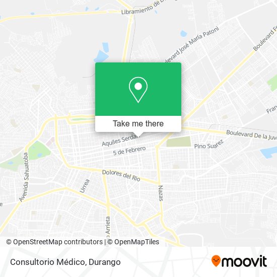 Mapa de Consultorio Médico