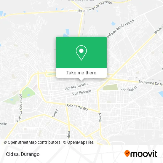 Mapa de Cidsa