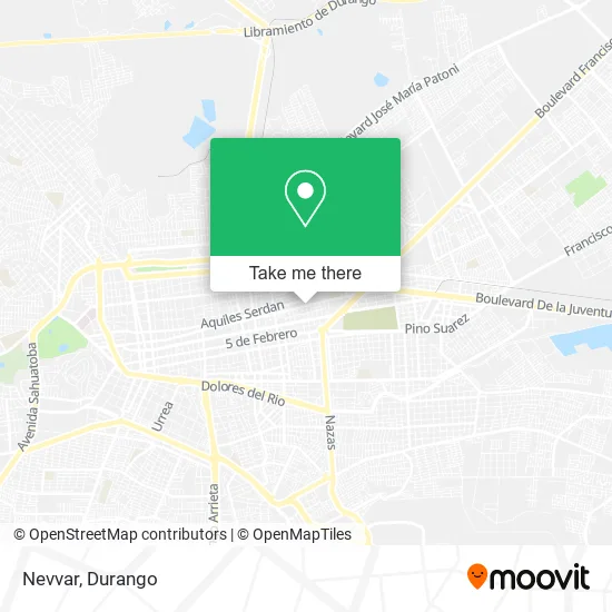 Nevvar map