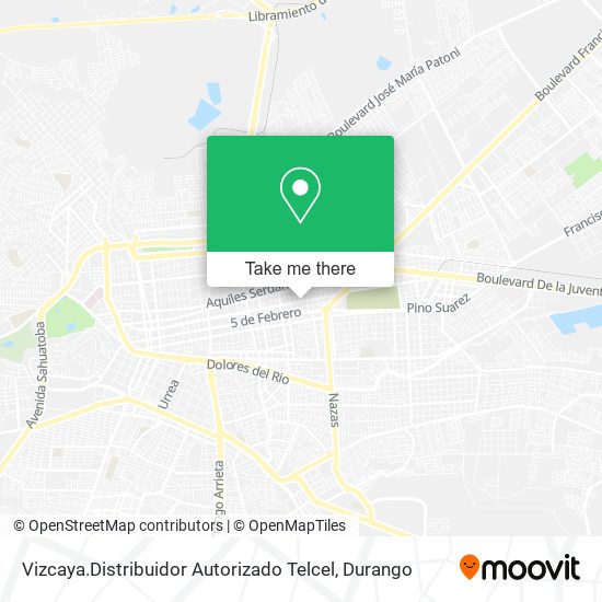 Mapa de Vizcaya.Distribuidor Autorizado Telcel