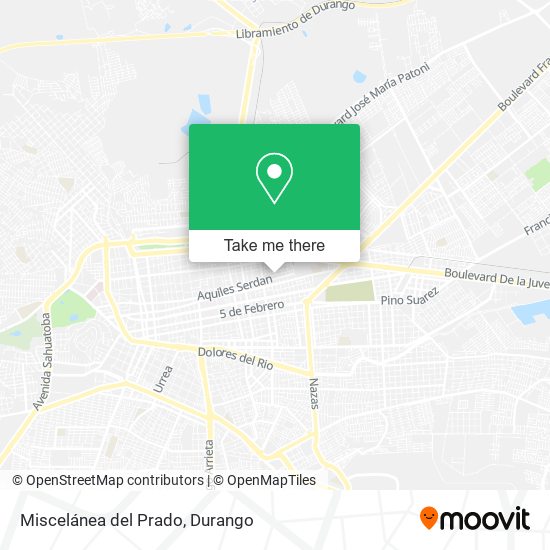 Miscelánea del Prado map
