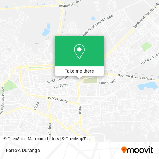 Mapa de Ferrox