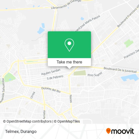 Telmex map