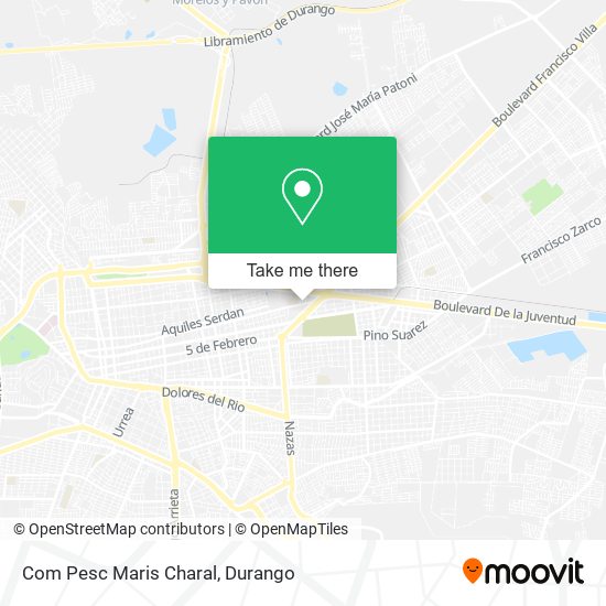 Mapa de Com Pesc Maris Charal