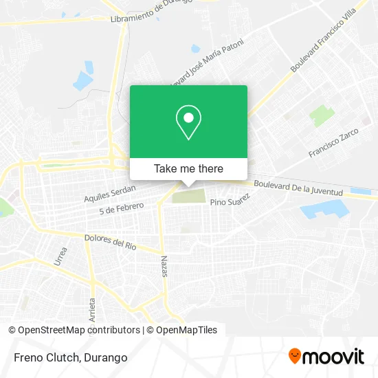 Mapa de Freno Clutch