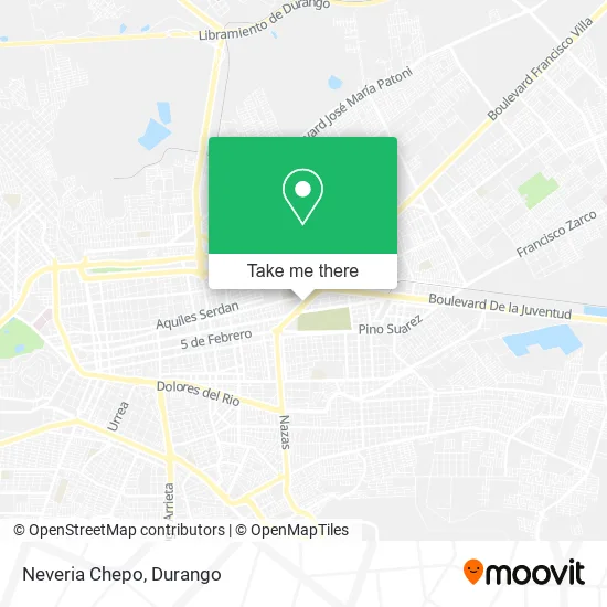 Neveria Chepo map