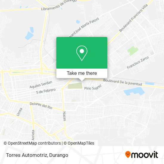 Torres Automotriz map