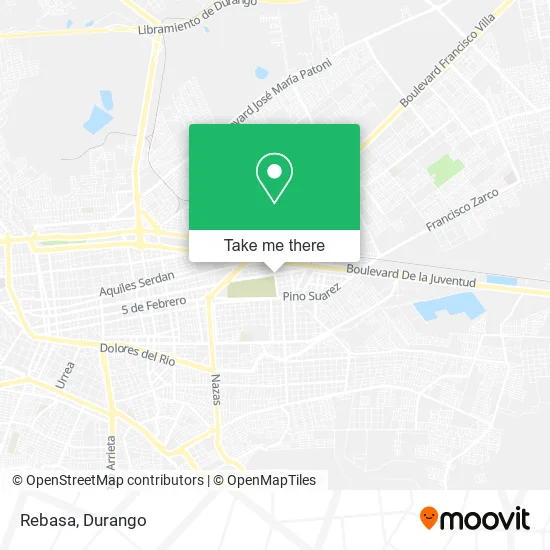 Rebasa map